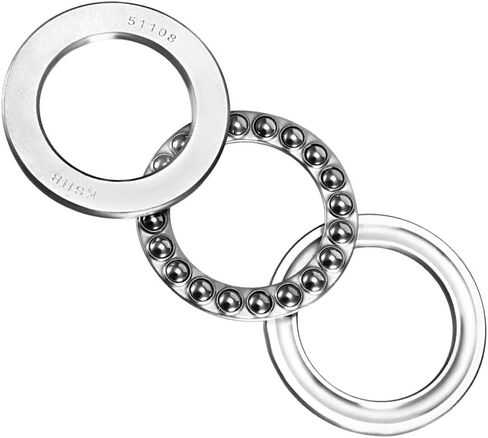 uxcell 51103 Thrust Ball Bearings 17mm x 30mm x 9mm Chrome Steel ABEC3 Single Row Roller 3pcs in Kuwait