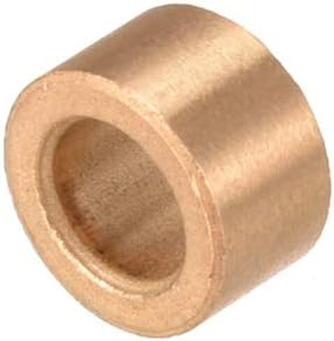 uxcell Bearing Sleeve 6mm Bore x 10mm OD x 10mm Length Self-Lubricating Sintered Bronze Bushings 10pcs in Saudi Arabia