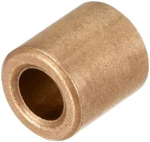 uxcell Bearing Sleeve 6mm Bore x 10mm OD x 10mm Length Self-Lubricating Sintered Bronze Bushings 10pcs in Saudi Arabia