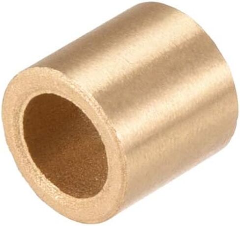 uxcell Bearing Sleeve 6mm Bore x 10mm OD x 10mm Length Self-Lubricating Sintered Bronze Bushings 10pcs in Saudi Arabia