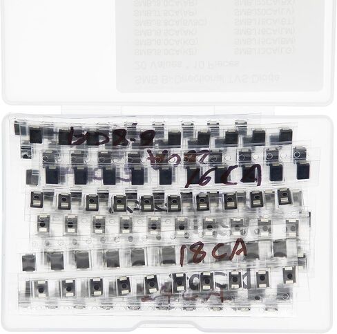 20 Values * 10 Pieces SMB 600W TVS Bi-Directional Surface Mount ESD Protection Diodes Kit in Saudi Arabia