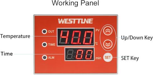 التدفئة الكهربائية ثرموستاتي مختبر حمام مائي مع 2 فتحات مختبر 6L خزان الفولاذ المقاوم للصدأ تسخين حمام الماء 110 فولت/600 واط in Kuwait