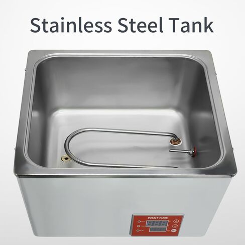 التدفئة الكهربائية ثرموستاتي مختبر حمام مائي مع 2 فتحات مختبر 6L خزان الفولاذ المقاوم للصدأ تسخين حمام الماء 110 فولت/600 واط in Kuwait