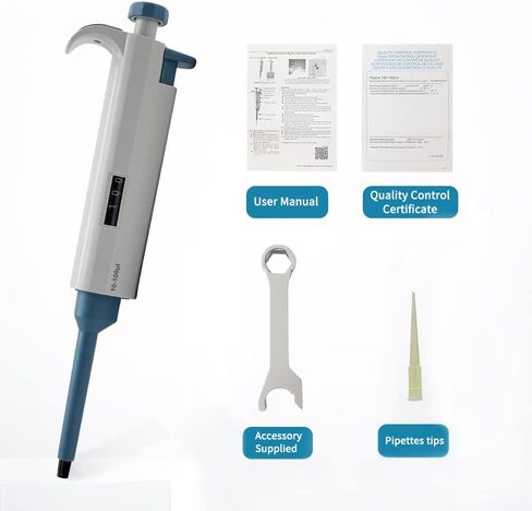 100-1000μL Micropipette High-Accurate Pipettor Adjustable Variable Volume Single-Channel Pipette for Laboratory in Saudi Arabia