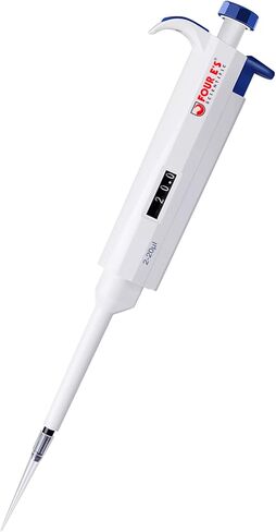 FOUR E'S SCIENTIFIC 1-5ml High-Accurate Single-Channel Manual Adjustable Variable Volume Pipettes in Saudi Arabia