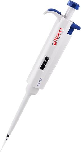 FOUR E'S SCIENTIFIC 1-5ml High-Accurate Single-Channel Manual Adjustable Variable Volume Pipettes in Saudi Arabia