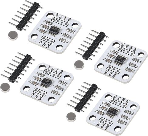 4PCS AS5600 Magnetic Encoder 12bit high Precision Magnetic Induction Angle Measurement Sensor Module 3.3V (4 PCS) in Saudi Arabia