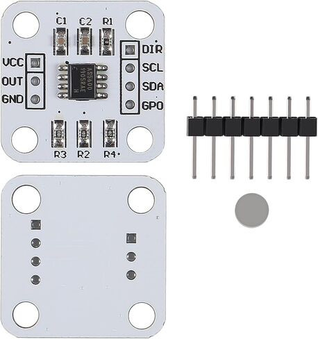 4PCS AS5600 Magnetic Encoder 12bit high Precision Magnetic Induction Angle Measurement Sensor Module 3.3V (4 PCS) in Saudi Arabia