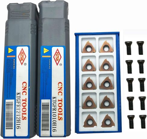 GBJ 1/2، 3/8 حوامل أدوات رغوة معدنية قابلة للفهرسة KTFR اليد اليمنى مع TGF32R100 كربيد الحز إدراج أدوات فراق الحز الضحلة للصلب in Kuwait