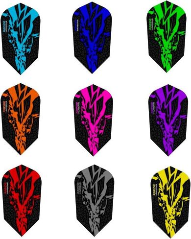 10 × مجموعات هارو رابيد X مختلط اللون دارت رحلات رفيعة in Kuwait