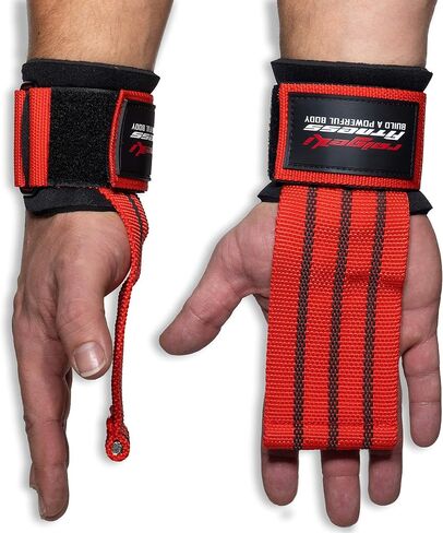 Fast Grip Lifting Straps for weightlifting Strength Training (+ Training Plans) Professional quick fastening with Metal Bolts for Powerlifting, Crossfit & Fitness - Bodybuilding for Men and Women in Saudi Arabia