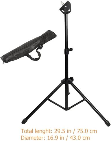 Amosfun 1 set Drum stand marching snare stand metal shelf brackets concert snare stand drum practice rack Drum Practice Storage Rack drum practice pad snare drum music light nylon tote bag in Saudi Arabia