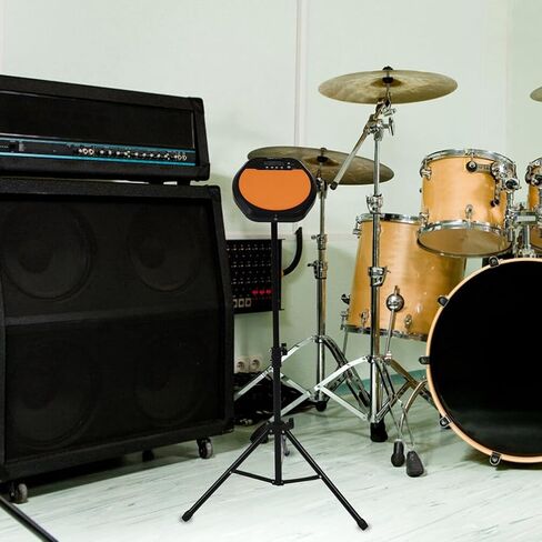 Amosfun 1 set Drum stand marching snare stand metal shelf brackets concert snare stand drum practice rack Drum Practice Storage Rack drum practice pad snare drum music light nylon tote bag in Saudi Arabia