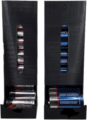 C battery & D battery storage case holder box dispenser se in Saudi Arabia