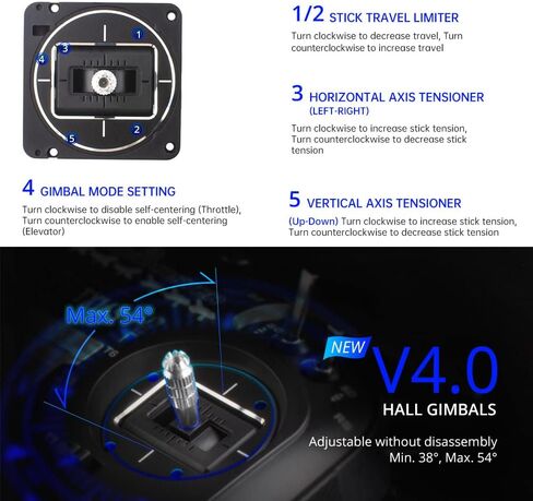 RadioMaster TX16S MKII V4.0 16CH 2.4G Hall Gimbals Radio Transmitter Remote Control ELRS 4in1 Support EDGETX OPENTX for RC Drone (TX16S MKII ELRS VESION) in Saudi Arabia