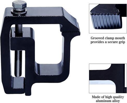 Perfit Liner 6 قطع مشابك تثبيت أغطية الشاحنات غطاء التخييم لسيلفرادو سييرا 1500/2500/3500، دودج داكوتا رام 1500/2500/3500، F150 F250، تيتان، تندرا in Kuwait
