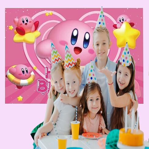 خلفية كرتونية مقاس 59 * 37 بوصة، لوازم حفلات أعياد الميلاد، ديكورات حفلات أعياد الميلاد للأطفال in Kuwait