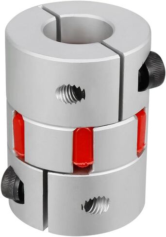 uxcell 12mm to 19mm Shaft Plum Shaped Coupling Coupler 40mm Diameter 55mm Length Without Through Hole in Saudi Arabia
