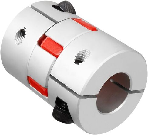 uxcell 12mm to 19mm Shaft Plum Shaped Coupling Coupler 40mm Diameter 55mm Length Without Through Hole in Saudi Arabia
