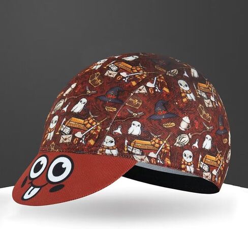Cartoon Cycling Cap for Man and Woman-Cycling Hat Under Helmet-Polyester Breathable Sweat Absorbent in Kuwait