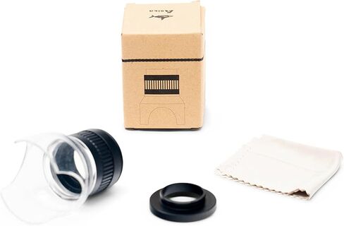 Nocs Provisions Inspector Microscope 4X عدسة مضاعفة، مقاومة للماء 32x Power Zoom ملحق ملحق للبصريات 32-50 مم، عدسة متعددة المغلفة بالكامل للحصول على مناظر مكبرة للحشرات والنباتات in Kuwait