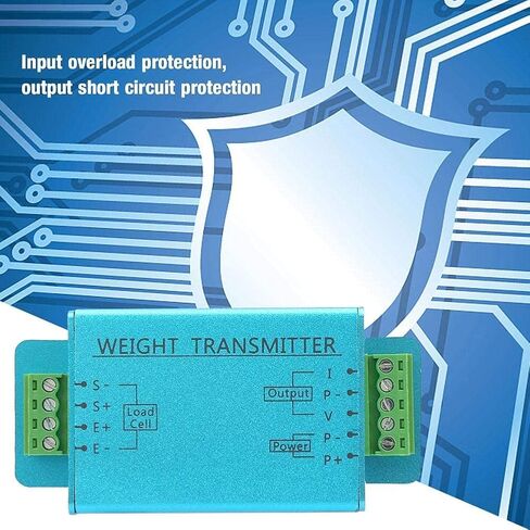 Weighing Sensor Transmitter, DY510 4-20mA Load Cell Transmitter Transducer Transmitter Amplifier Amplification in Kuwait