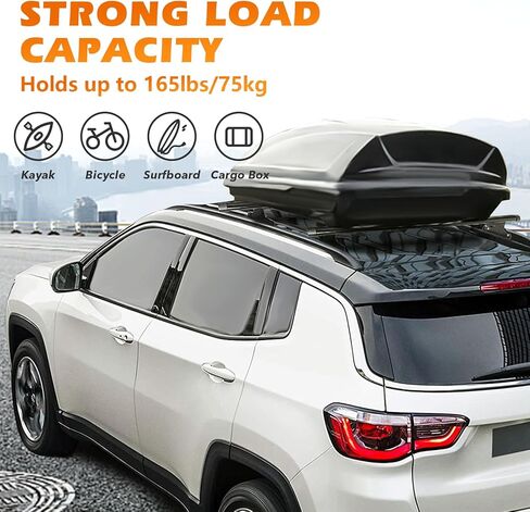 Roof Racks Aluminum Alloy ONLY Structure Cross Bars Rail Fit for Land Rover Defender 2020 2021 2022 2023 2024 Rack Crossbar in Kuwait