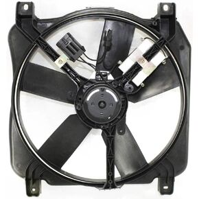 Replacement Radiator Fan - Driver Side Fan Blade Motor and Shroud fits 1985-1996 Oldsmobile 98 in Saudi Arabia