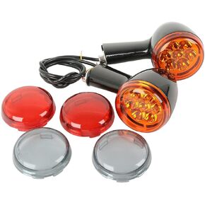TCMT NEW BEAR TURN SIDS LIGHTATOR AMBER FITS for Harley Sportster 883 1200 1992-2022 in Kuwait