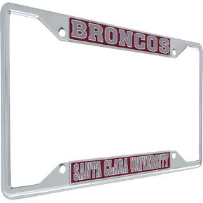 Desert Cactus Santa Clara University Scu Broncos Car Accessories Frame Metal Licker Plate and Tag Presh for Art in Kuwait