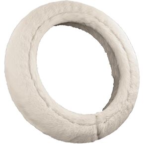 Road Comforts Steering Wheel Cover, Fluffy Car Wheel Covers for Women/Girls/Ladies，Soft Wool Fur Steering Wheel Protector, Universal 14 1/2 inches to 15 inches - Blue in Saudi Arabia
