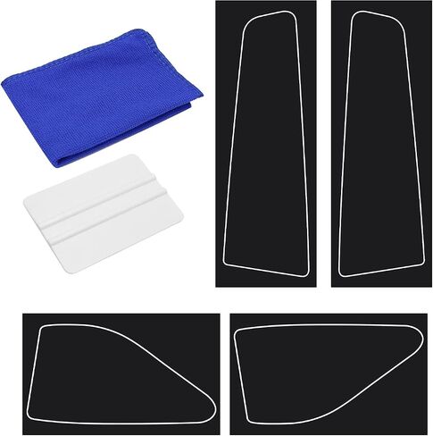 Blackout Taillight Vinyl Tint Film, Precut Overlays Tail Light Wrap Cover Replacement for Dodge Charger 2015-2021 in Saudi Arabia