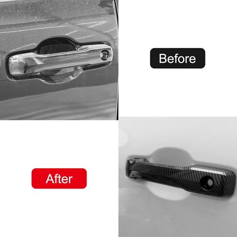 HIGH FLYING 2022 2023 2024 for Toyota Tundra Exterior Accessories Tail Light Side Strip Decor Trim ABS Carbon Fiber 2pcs in Saudi Arabia