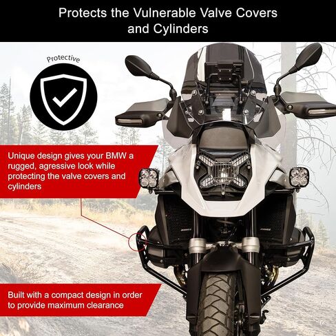 Tusk Crash Bars - Engine Guards Compatible with BMW R1300GS 2024 in Saudi Arabia