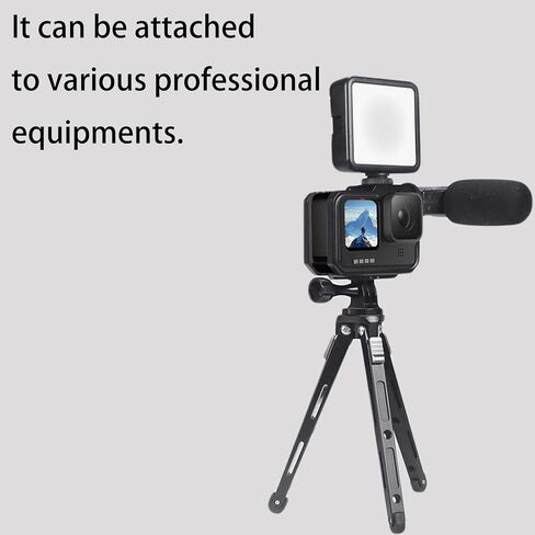 Aluminium Protective Case for GoPro Hero 13/12/11/10/9, Durable Hard Frame Cases Protector, Strong Metal Housing Frame Video Cage with Sliding Cover in Saudi Arabia