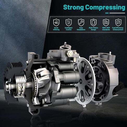 A/C ضاغط ملاءمة لهجة Hyundai ، لـ Kia Rio 2012-2017 1.6L L4 ضاغط الهواء مع القابض CO 20765C استبدال السيارات AC Kit 977011R100 ، 977011W600 in Kuwait