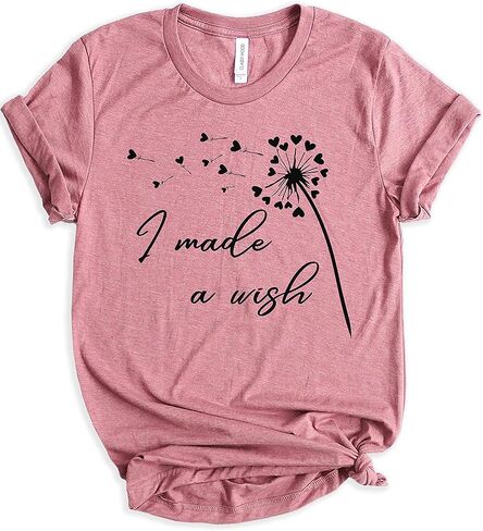 Teeny Fox I Made a Wish I Came True Mother Daughter Matching Outfits Mom and Me Cute Family Shirts in Kuwait