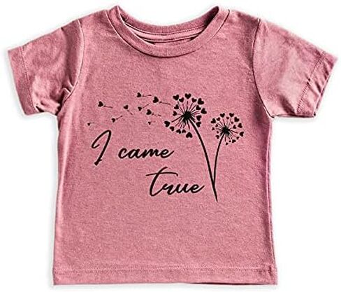 Teeny Fox I Made a Wish I Came True Mother Daughter Matching Outfits Mom and Me Cute Family Shirts in Kuwait