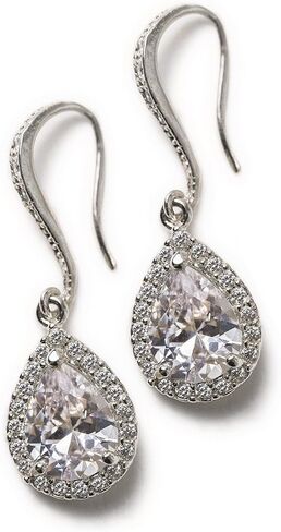 A+O Mother of the bride Gift Drop Earrings or Jewelry set in Silver, Yellow Gold, Rose Gold in Saudi Arabia