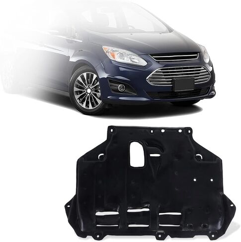 Perfit Liner New Front Lower Lower Under Cover Guard Splash Shield Thield متوافق مع 2012-2018 Ford Transit Connect Focus C-Max Fits FV6Z6P013A FO1228121 in Saudi Arabia