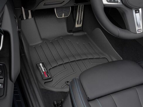 WeatherTech Custom Fit FloorLiners for Supra, Z4 30i, Z4 M40i - 1st Row (4415341), Black in Saudi Arabia