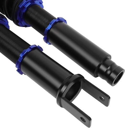Coilover Struts Spring Shocks Coilovers ارتفاع قابلة للتعديل دعامات التعليق لفائف الصدمات الربيع والدعامات مجموعات كاملة مجموعة ECCPP FIND 2009 2010 2011 2012 For Honda for Accord - Blue. in Saudi Arabia