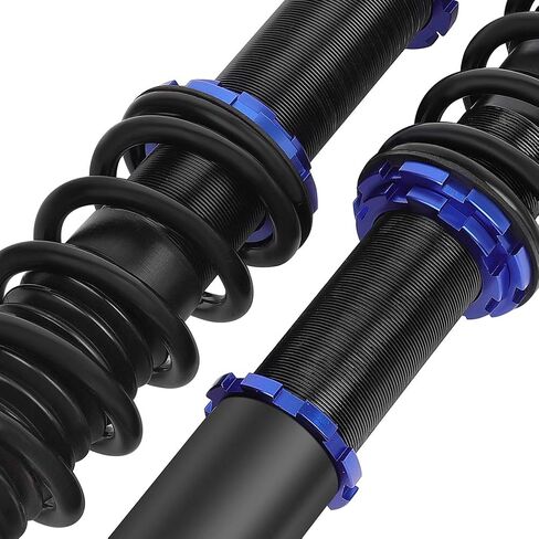 Coilover Struts Spring Shocks Coilovers ارتفاع قابلة للتعديل دعامات التعليق لفائف الصدمات الربيع والدعامات مجموعات كاملة مجموعة ECCPP FIND 2009 2010 2011 2012 For Honda for Accord - Blue. in Saudi Arabia