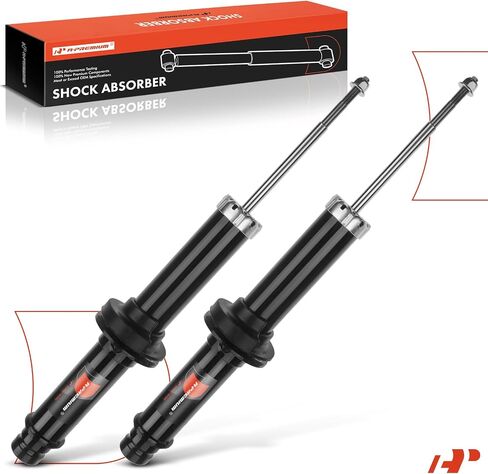 A-Premium Front Suspension Shock Strut Absorbers Compatible with Cadillac SRX 2004 2005 2006 2007 2008 2009, FE1 w/o MRC, 2-PC Set in Saudi Arabia