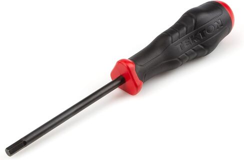 TEKTON 3/32 Inch Hex High-Torque Black Oxide Blade Screwdriver | DHX11094 | Made in USA in Saudi Arabia