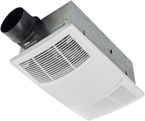 Broan-nutone Bhfled80 Powerheat Bathroom Fan ، سخان ، ومجموعة مصباح LED ، 80 CFM in Kuwait