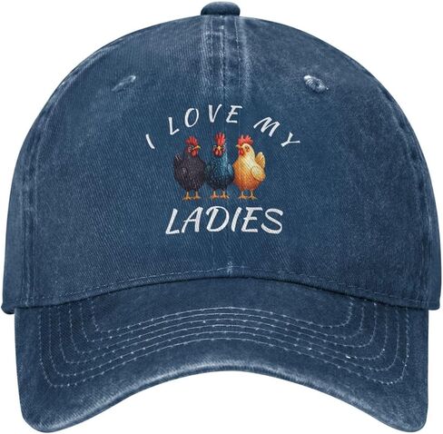 I Love My Cute Ladies Adjustable Classic Cowboy Baseball Cap Men Women Casual Dad Hat5 Navy Blue in Saudi Arabia