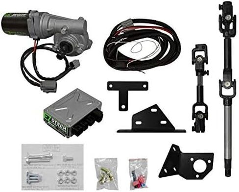 SuperATV EZ-Steer Power Steering Kit: Powersport Power Steering Kit to Eliminate Bump Steer - Compatible with Polaris Ranger 570 MIDSIZE 2016-2021 Models - ATV and UTV Steering Accessories in Saudi Arabia
