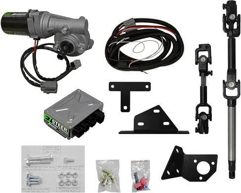 SuperATV EZ-Steer Power Steering Kit: Powersport Power Steering Kit to Eliminate Bump Steer - Compatible with Polaris Ranger 570 MIDSIZE 2016-2021 Models - ATV and UTV Steering Accessories in Saudi Arabia