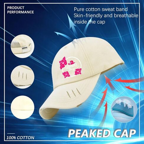 Women's Day Hats for Mens Washed Distressed Baseball Caps Vintage Washed Workout Hat Quick Dry in Saudi Arabia